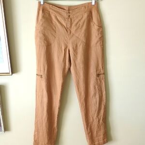 Soft Surroundings Ramie Cargo Pants